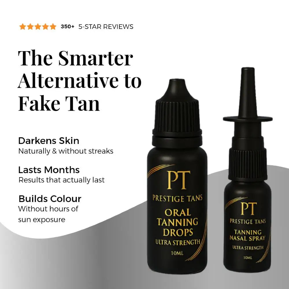 Prestige Tans Premium Tanning Nasal Spray & Oral Drops Prestige Tans Premium Tanning Nasal Spray & Oral Drops